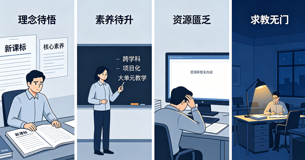 新课标落地,一线教师的四个“坎” 新课标落地,一线教师的四个“坎”